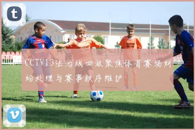 CCTV13法治线回放聚焦体育赛场纠纷处理与赛事秩序维护